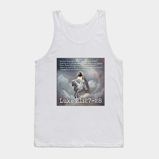 Luke 21:27-28 Tank Top